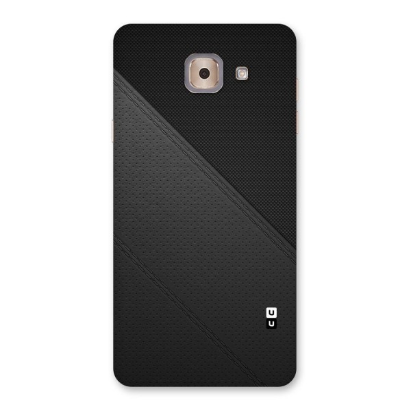 Black Polka Stripe Back Case for Galaxy J7 Max