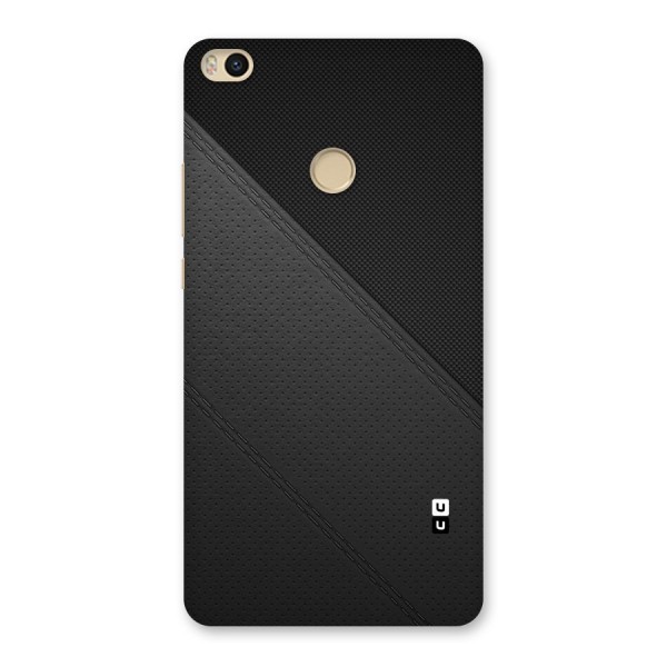 Black Polka Stripe Back Case for Mi Max 2