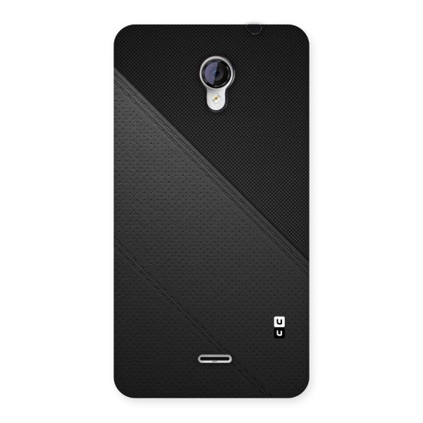 Black Polka Stripe Back Case for Micromax Unite 2 A106