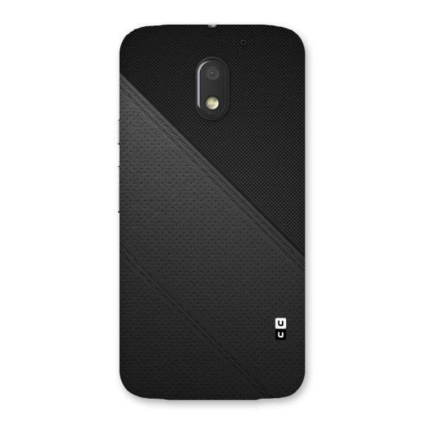 Black Polka Stripe Back Case for Moto E3 Power