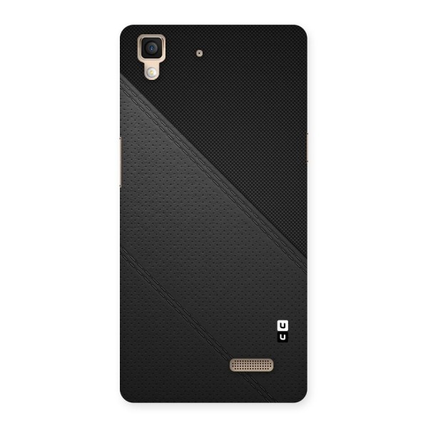 Black Polka Stripe Back Case for Oppo R7