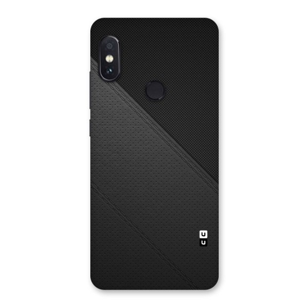 Black Polka Stripe Back Case for Redmi Note 5 Pro