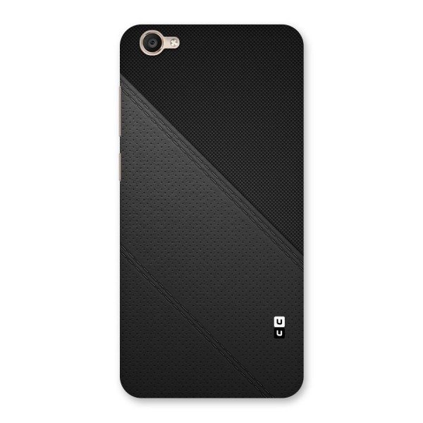 Black Polka Stripe Back Case for Vivo Y55s