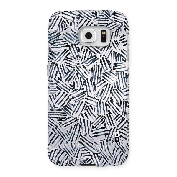 Black Tiny Uneven Back Case for Samsung Galaxy S6