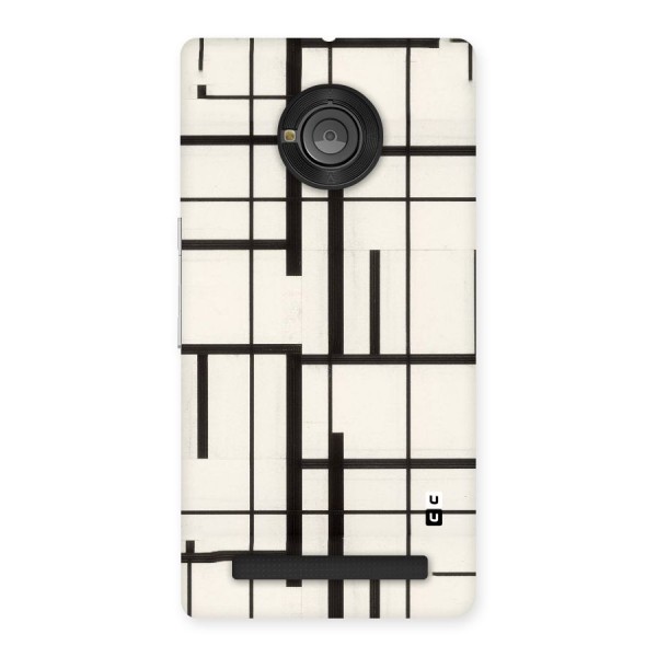 Black Unsymmetry Back Case for Yu Yuphoria