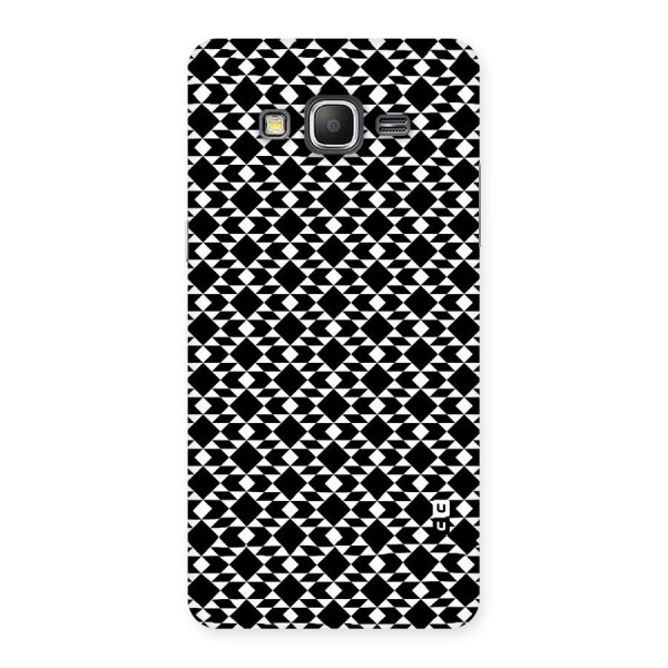 Black White Diamond Abstract Back Case for Galaxy Grand Prime