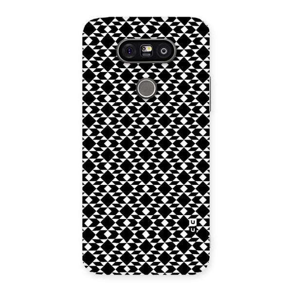 Black White Diamond Abstract Back Case for LG G5