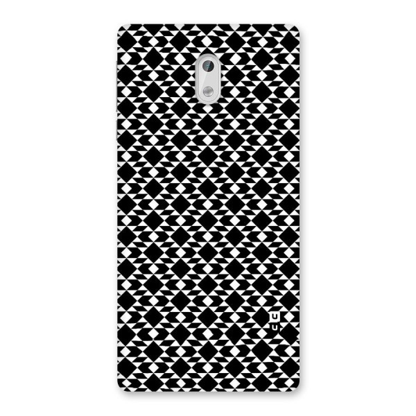 Black White Diamond Abstract Back Case for Nokia 3