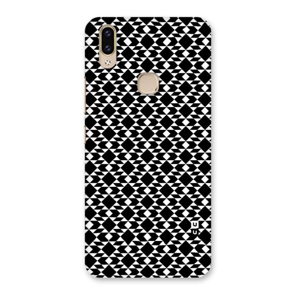 Black White Diamond Abstract Back Case for Vivo V9