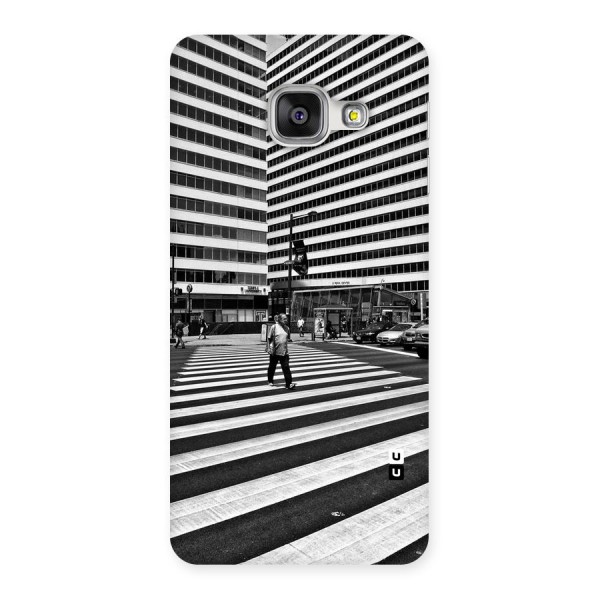 Black White Perspective Back Case for Galaxy A3 2016