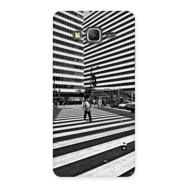 Black White Perspective Back Case for Galaxy Grand Prime