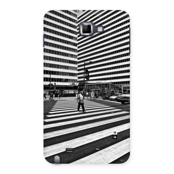 Black White Perspective Back Case for Galaxy Note