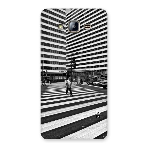 Black White Perspective Back Case for Galaxy On5