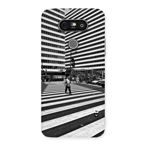 Black White Perspective Back Case for LG G5