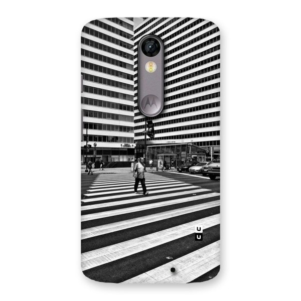 Black White Perspective Back Case for Moto X Force