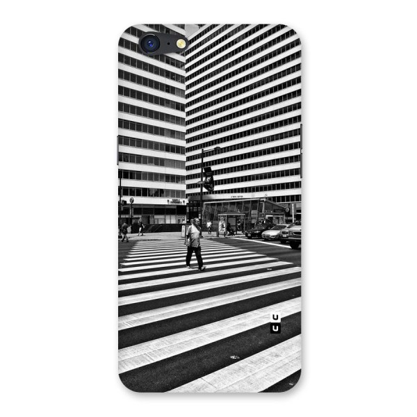 Black White Perspective Back Case for Oppo A71