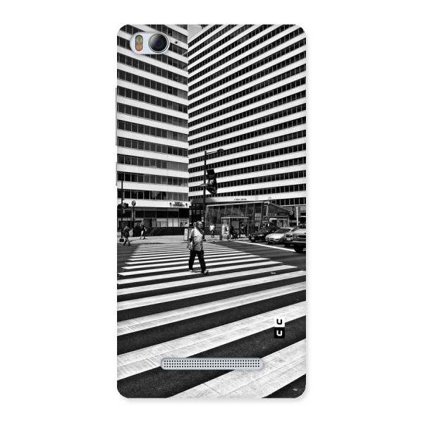 Black White Perspective Back Case for Xiaomi Mi4i