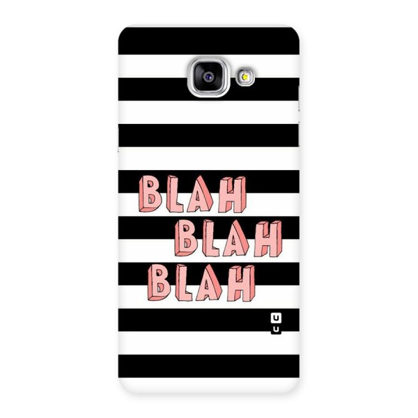 Blah Bold Stripes Back Case for Galaxy A5 2016