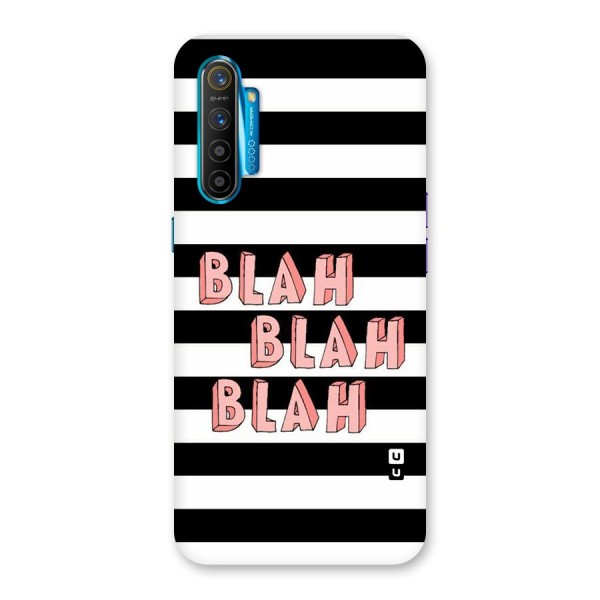 Blah Bold Stripes Back Case for Realme XT