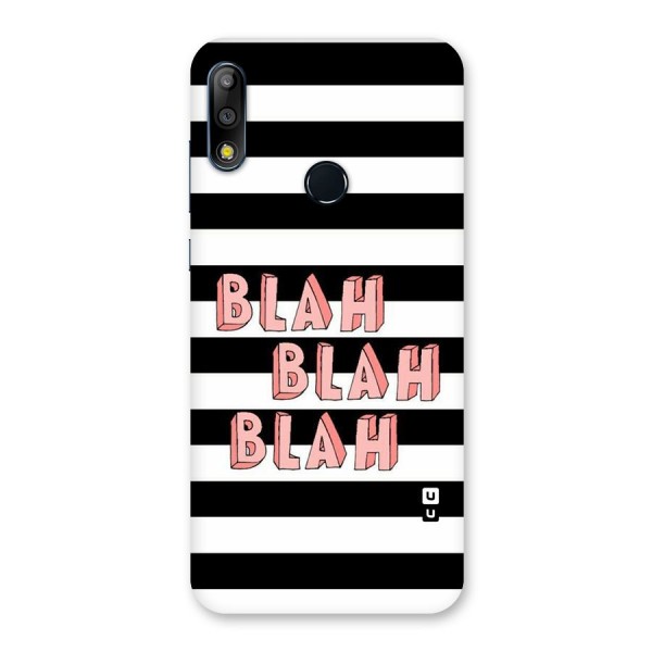 Blah Bold Stripes Back Case for Zenfone Max Pro M2