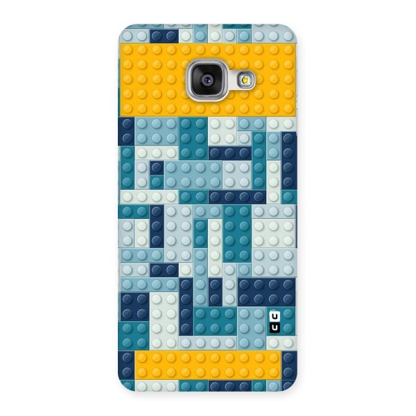 Blocks Blues Back Case for Galaxy A3 2016