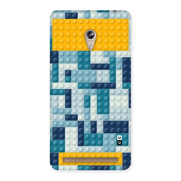 Blocks Blues Back Case for Zenfone 6