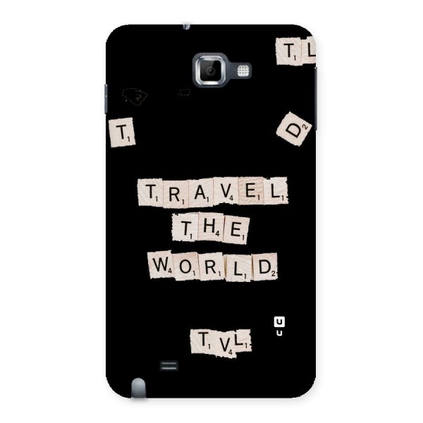 Blocks Travel Back Case for Galaxy Note