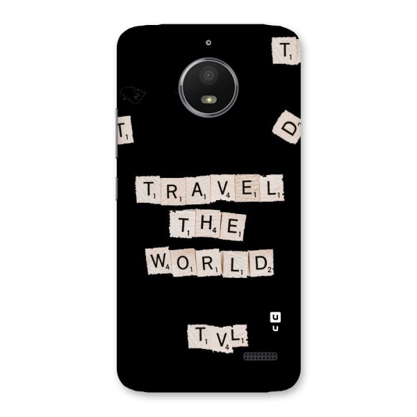 Blocks Travel Back Case for Moto E4