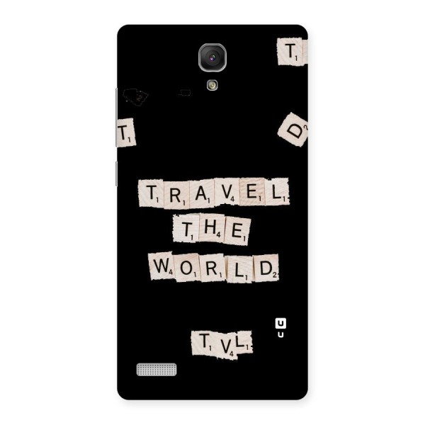 Blocks Travel Back Case for Redmi Note