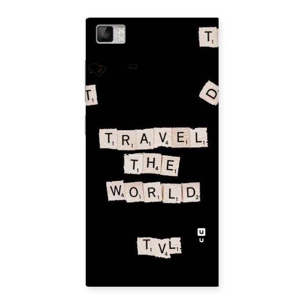 Blocks Travel Back Case for Xiaomi Mi3