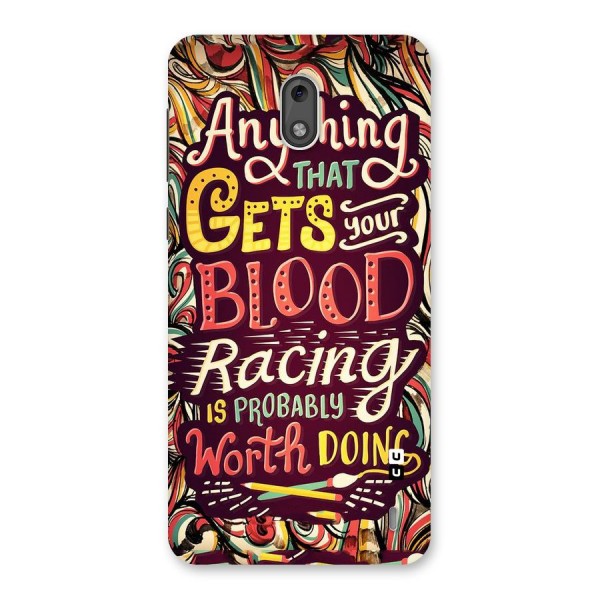 Blood Racing Back Case for Nokia 2