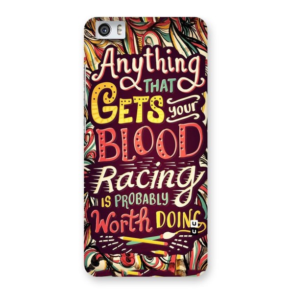 Blood Racing Back Case for Xiaomi Redmi Mi5