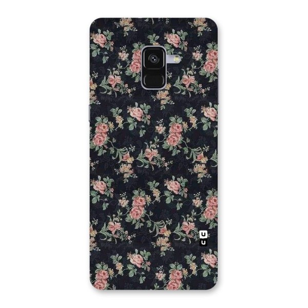 Bloom Black Back Case for Galaxy A8 Plus