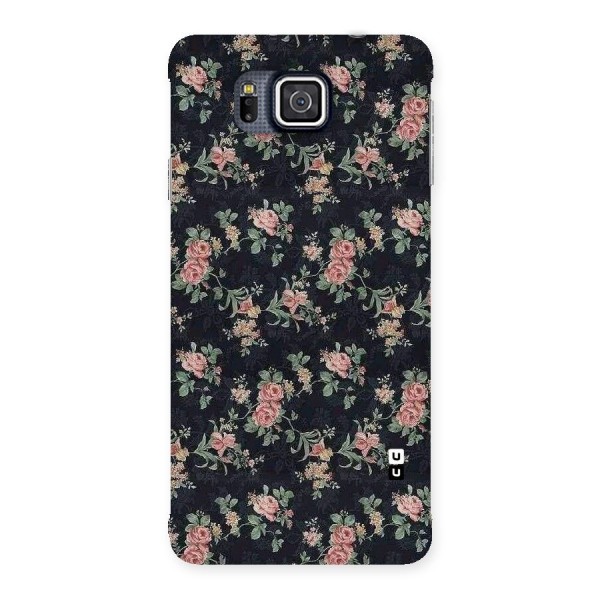 Bloom Black Back Case for Galaxy Alpha