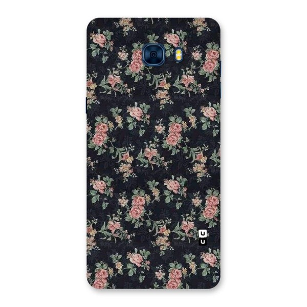 Bloom Black Back Case for Galaxy C7 Pro