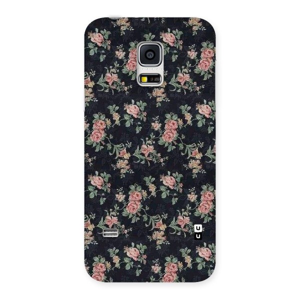 Bloom Black Back Case for Galaxy S5 Mini