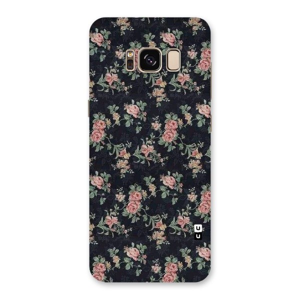 Bloom Black Back Case for Galaxy S8