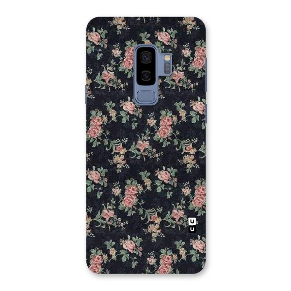 Bloom Black Back Case for Galaxy S9 Plus