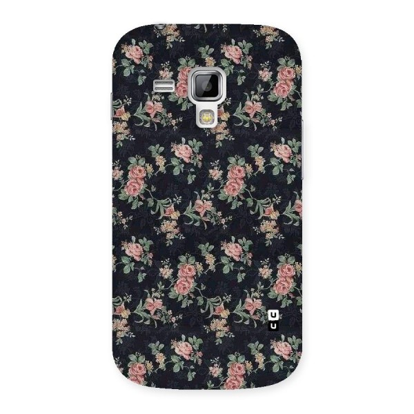 Bloom Black Back Case for Galaxy S Duos