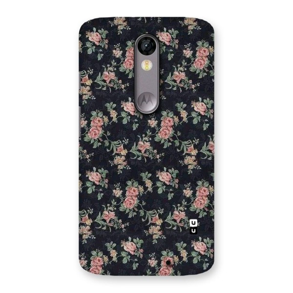 Bloom Black Back Case for Moto X Force