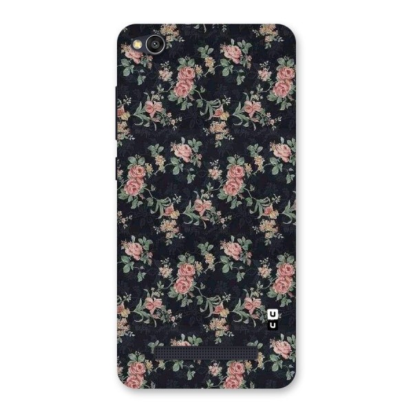 Bloom Black Back Case for Redmi 4A