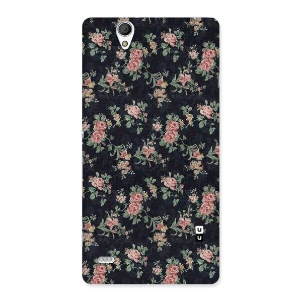 Bloom Black Back Case for Sony Xperia C4