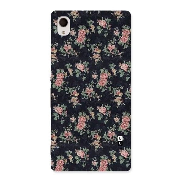 Bloom Black Back Case for Sony Xperia M4