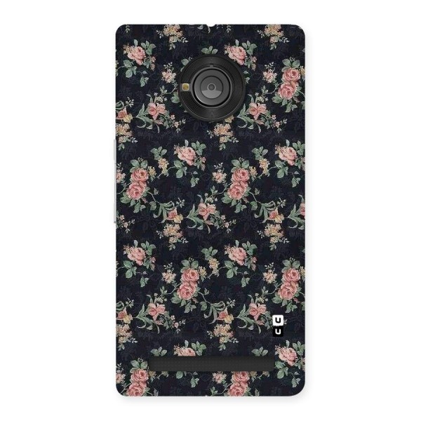 Bloom Black Back Case for Yu Yuphoria