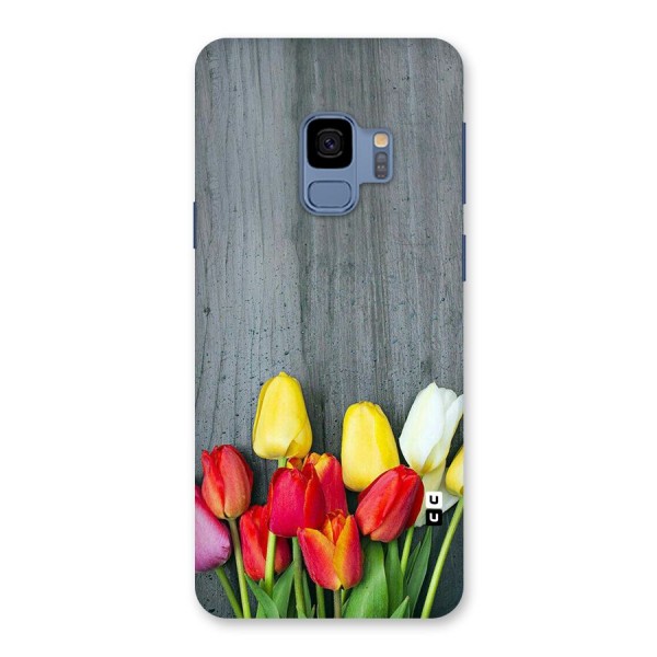 Bloom Grey Back Case for Galaxy S9