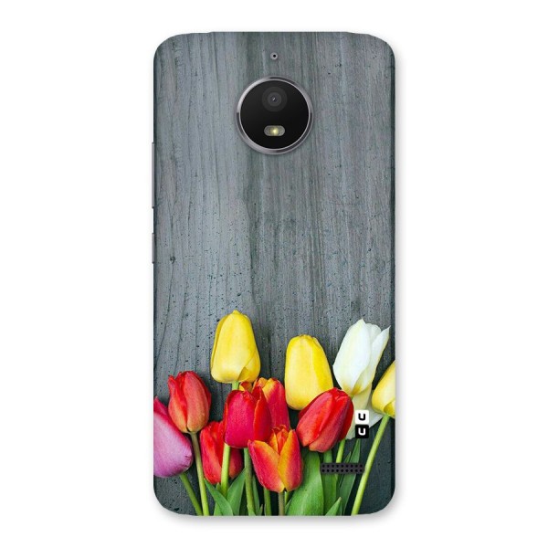 Bloom Grey Back Case for Moto E4