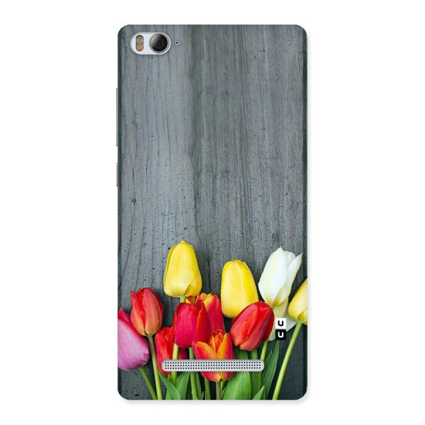 Bloom Grey Back Case for Xiaomi Mi4i