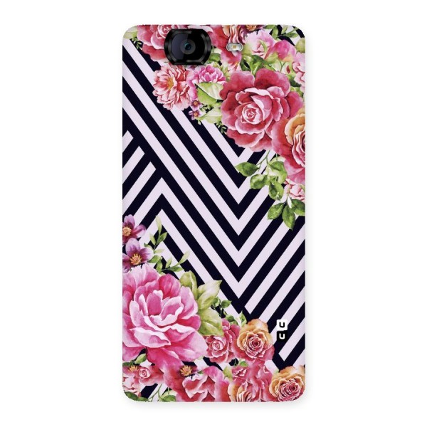 Bloom Zig Zag Back Case for Canvas Knight A350