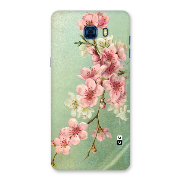 Blossom Cherry Design Back Case for Galaxy C7 Pro