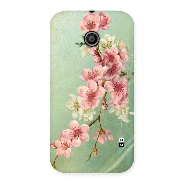 Blossom Cherry Design Back Case for Moto E